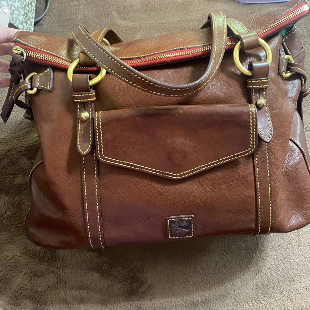 Dooney & Bourke smith bag Brown Leather Handbag
